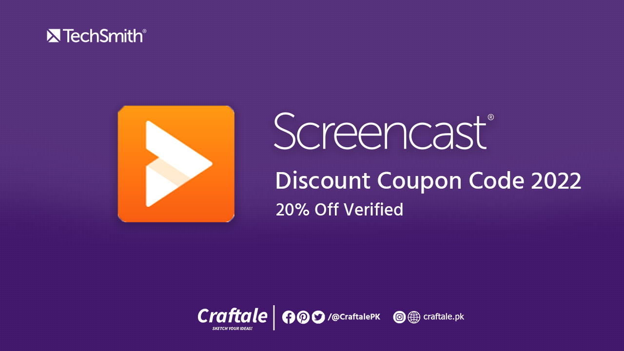 TechSmith Screencast Discount Coupon Code 2022