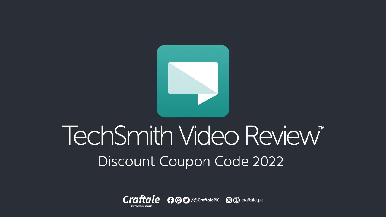 TechSmith Video Review Discount Coupon Code 2022
