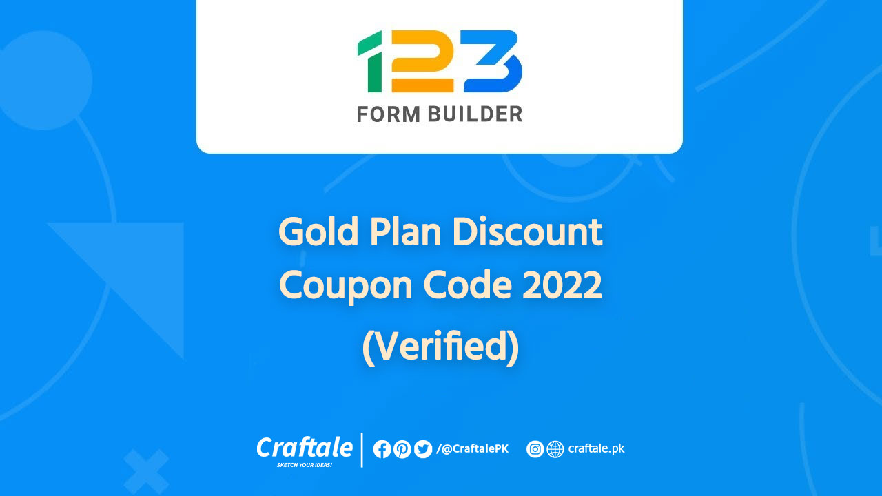123FormBuilder Gold Plan Discount Coupon Code 2022