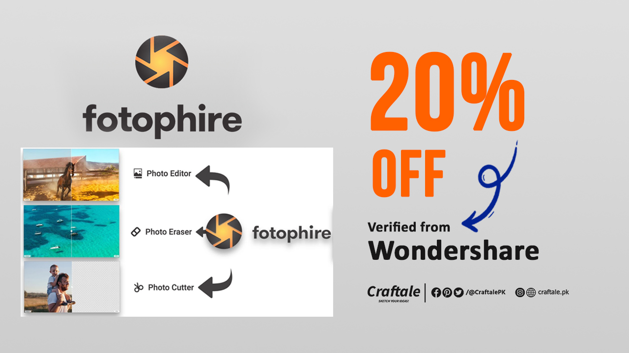 Wondershare Fotophire Discount Coupon Code 2023