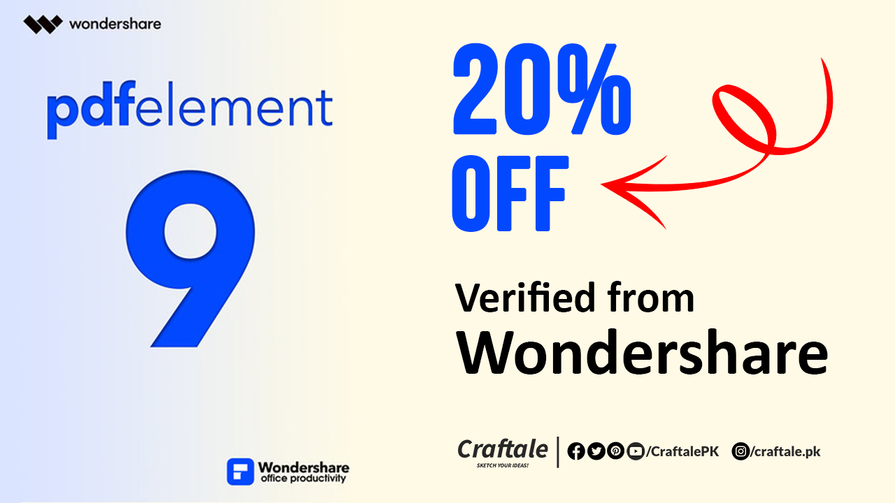 Wondershare PDFelement Discount Coupon Code 2023