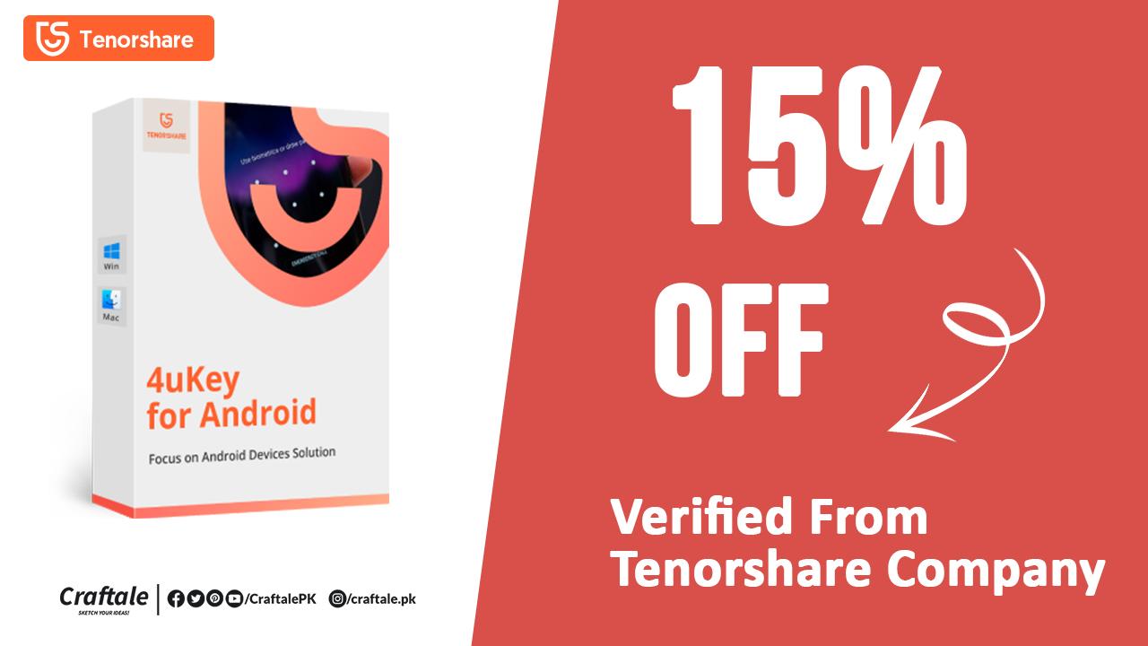 Tenorshare 4uKey Android Discount Coupon Code 2023