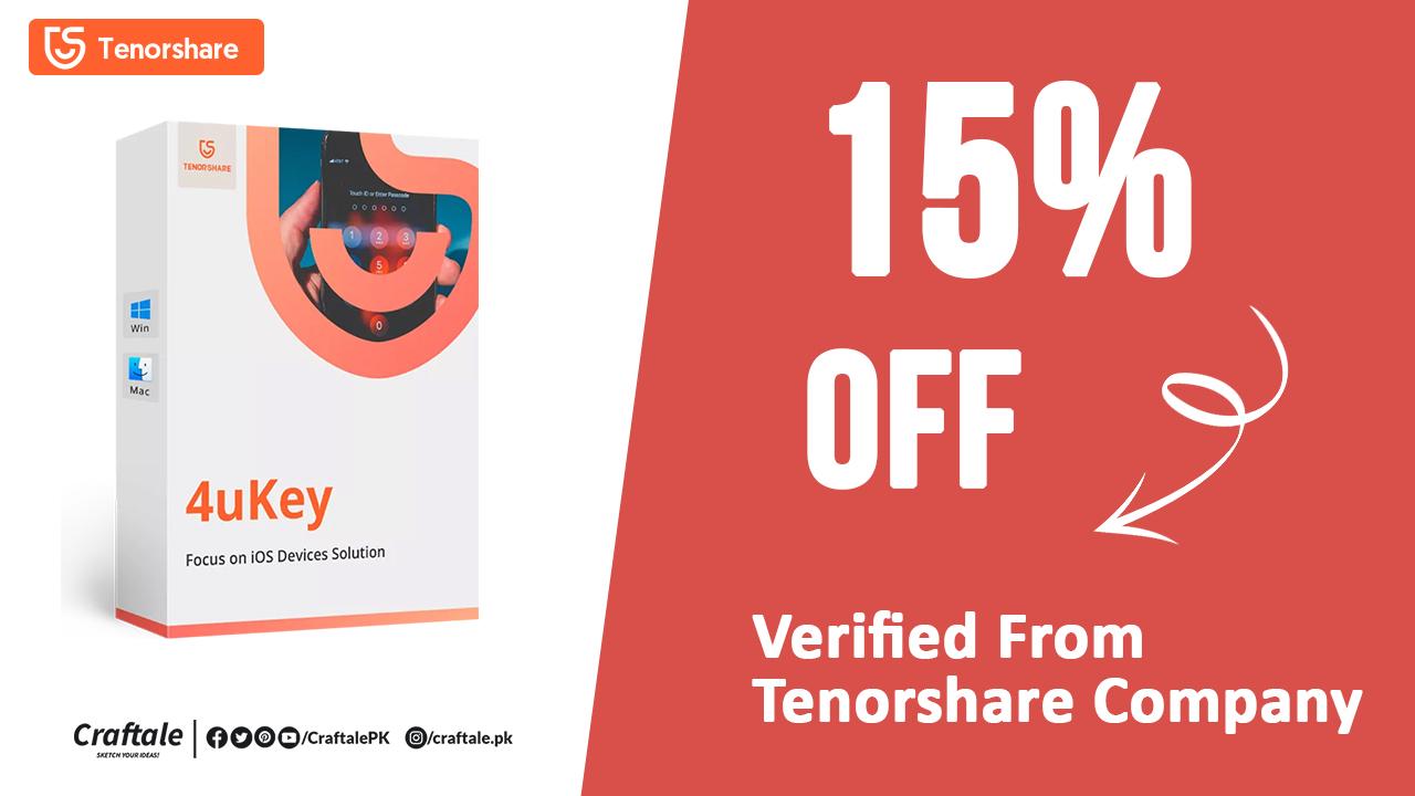 Tenorshare 4uKey Discount Coupon Code 2023
