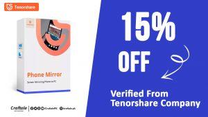Tenorshare Phone Mirror Discount Coupon Code 2023