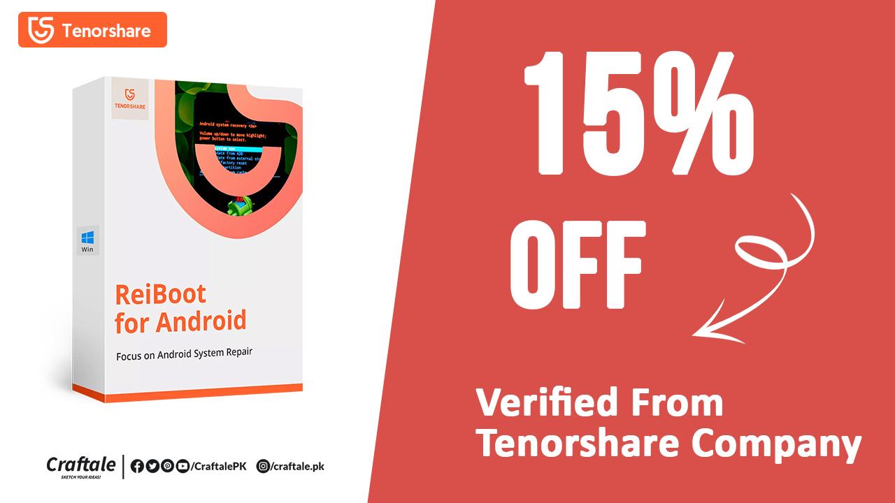 Tenorshare ReiBoot Android Discount Coupon Code 2023