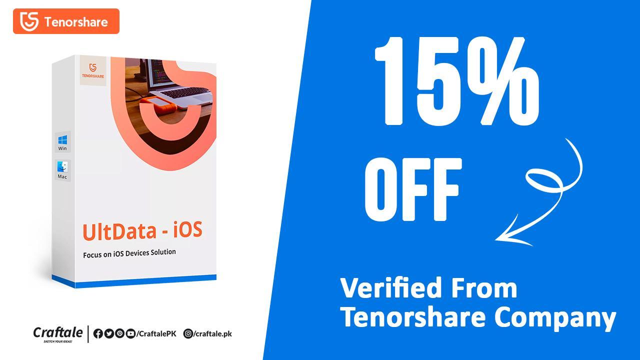 Tenorshare UltData iOS Discount Coupon Code 2023