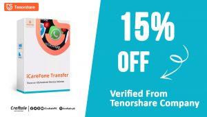 Tenorshare iCareFone Transfer Discount Coupon Code 2023