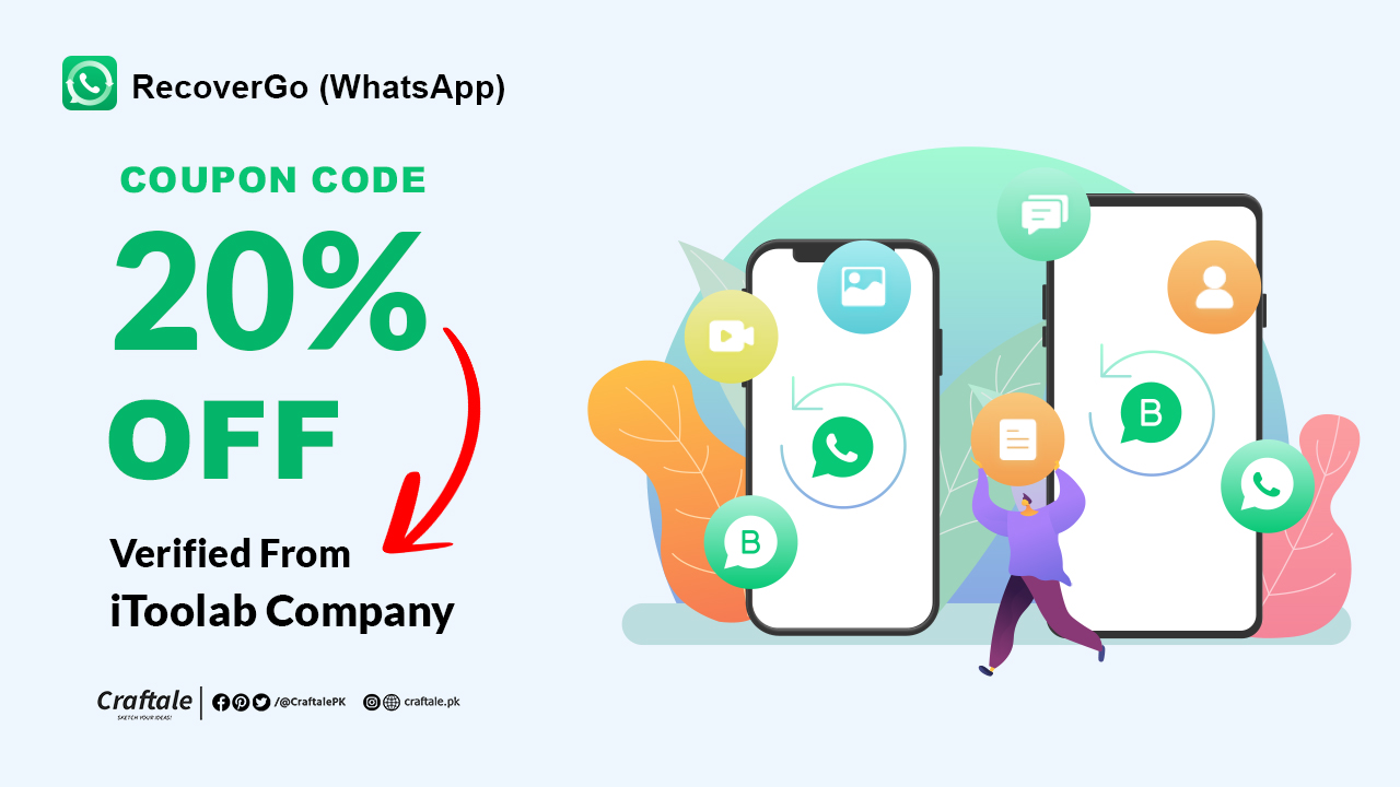 iToolab RecoverGo WhatsApp Coupon Code 2023