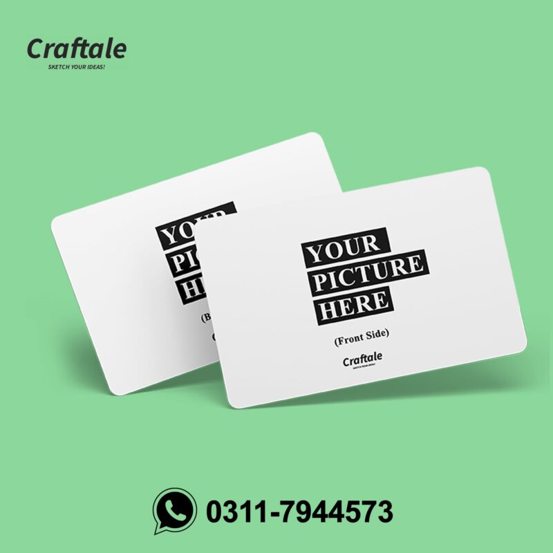 Customized PVC Card with your Picture, Logo or Name Sample 1