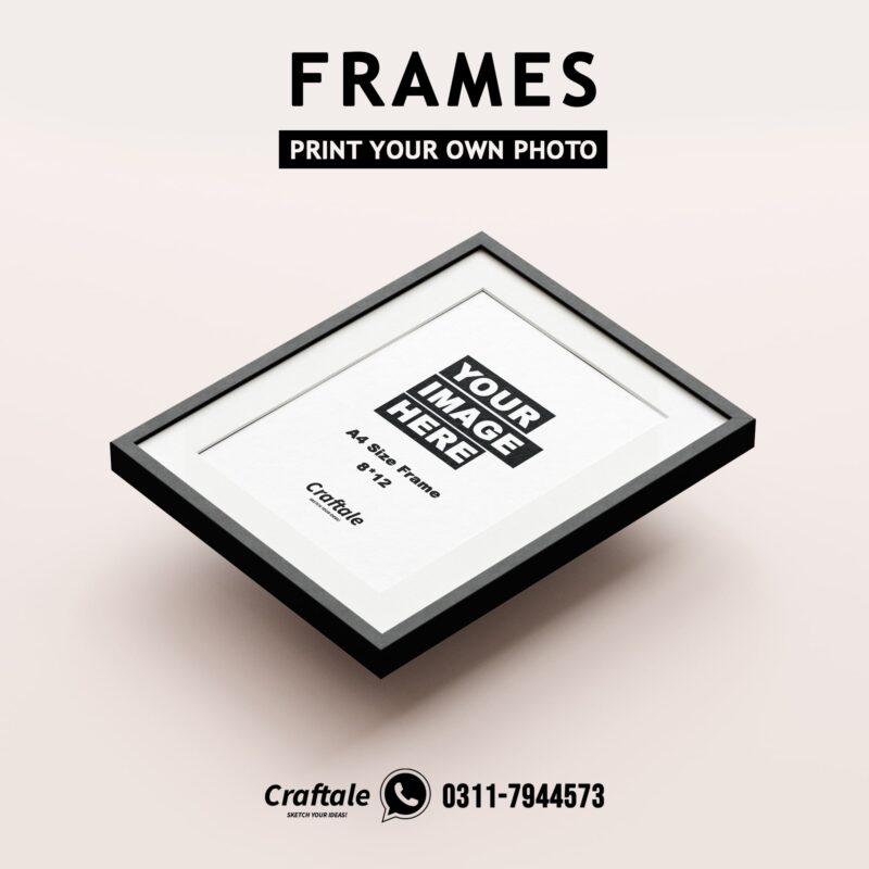 Customized Frames with Picture, Logo or Name Sample 3