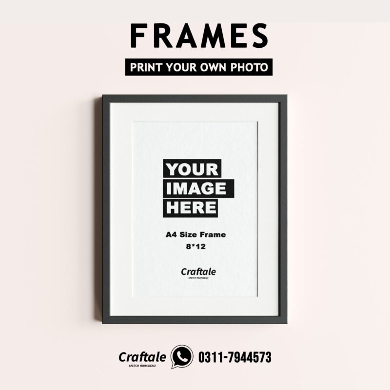 Customized Frames with Picture, Logo or Name Sample 4