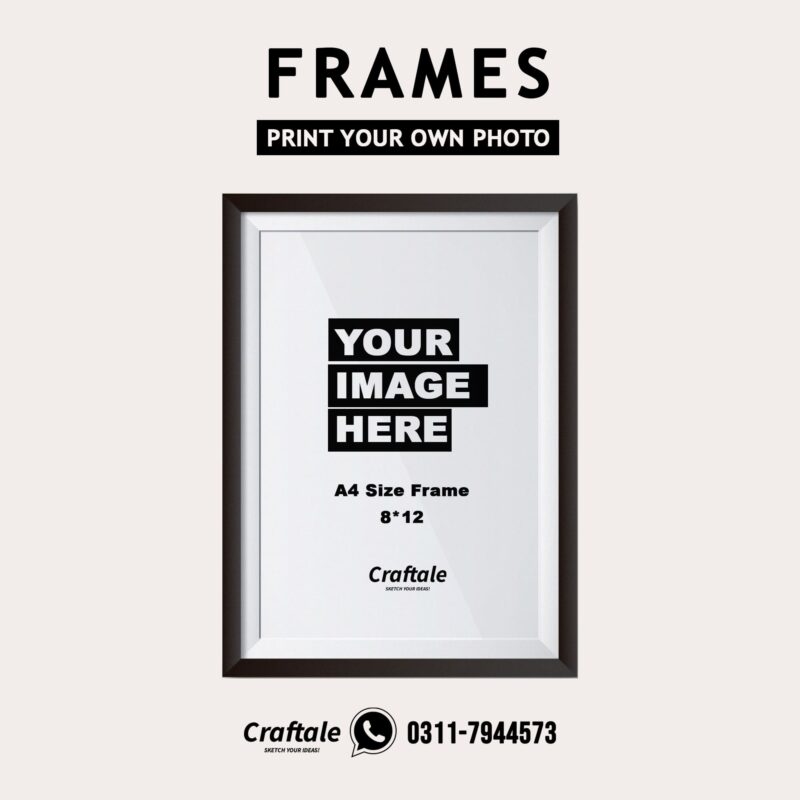 Customized Frames with Picture, Logo or Name Sample 5