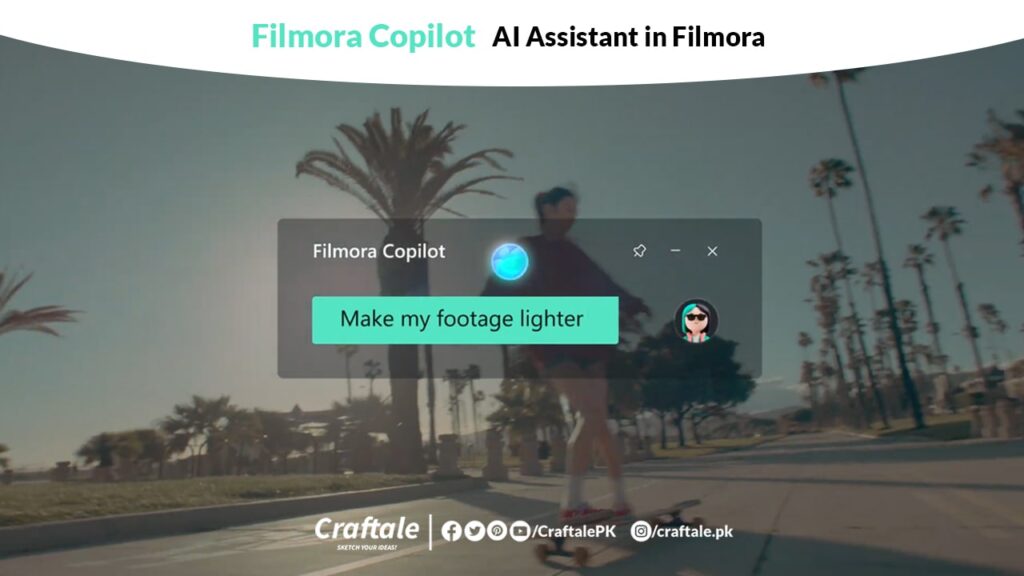 FIlmora Copilot AI Assistant